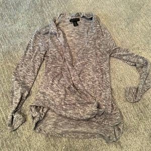 TAHARI Wrap top